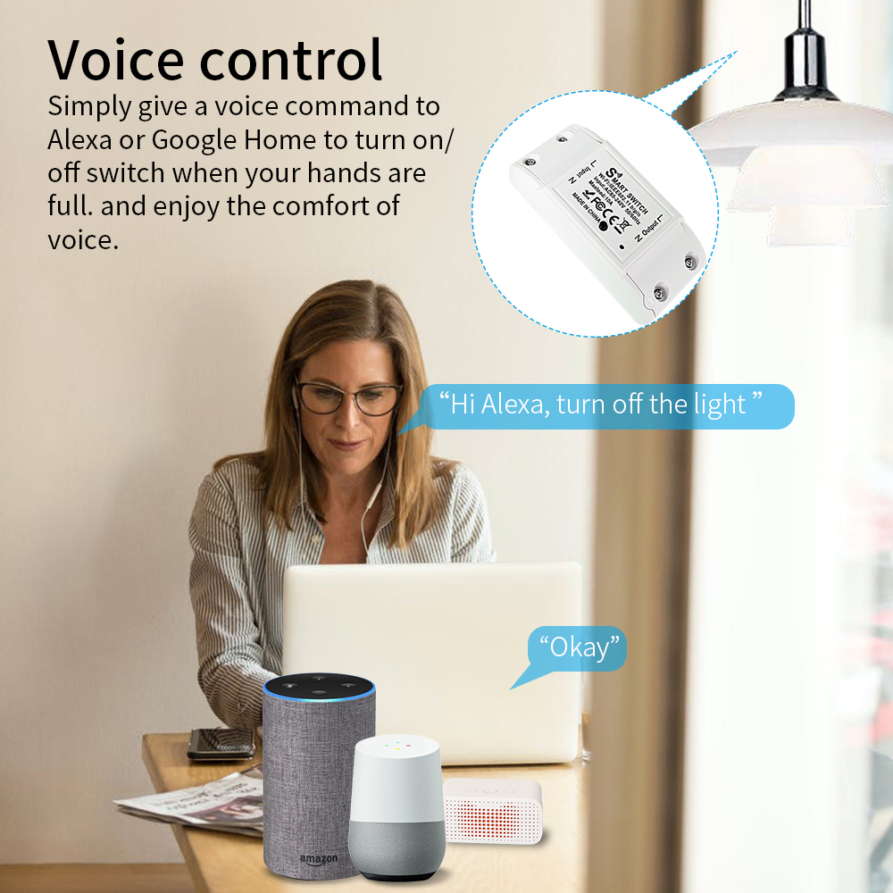 16A WiFi Tuya Smart Switch Wir - Smart Home Yale 리뷰 및 가격