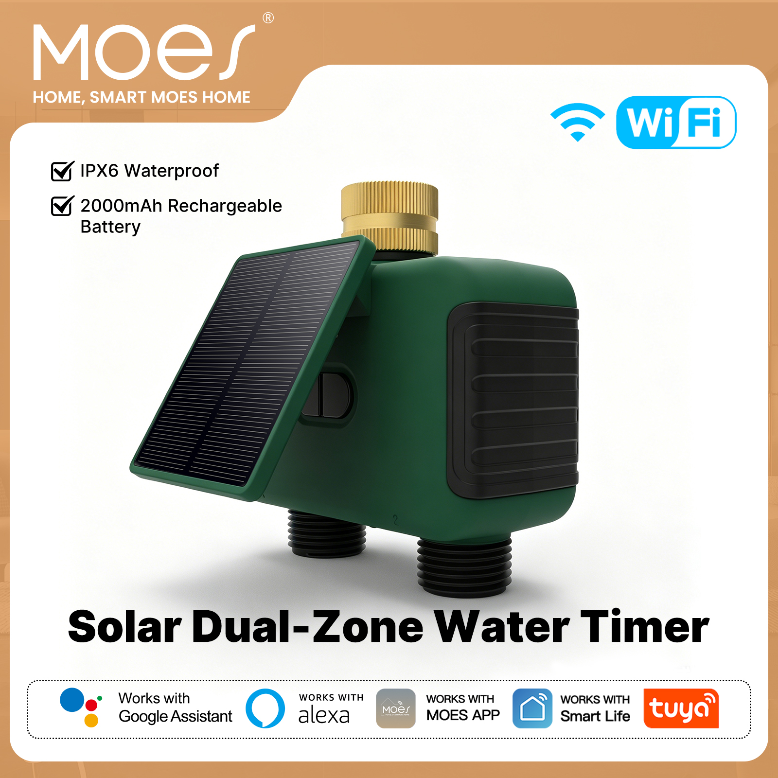 MOES Tuya WiFi Smart Solar Dua - Smart Home Yale 리뷰 및 가격