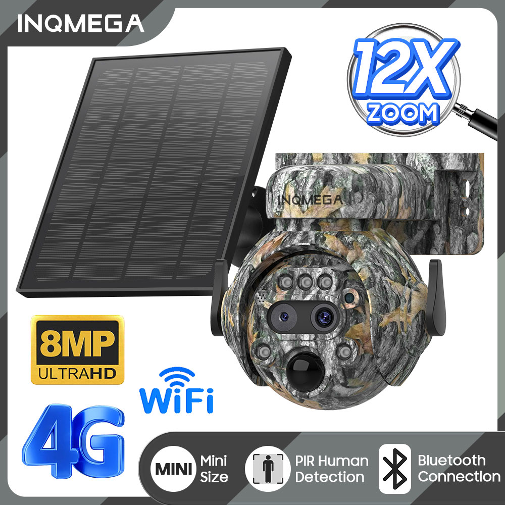 INQMEGA 8MP Solar Powered Came - Smart Home Outdoor Camera 리뷰 및 가격