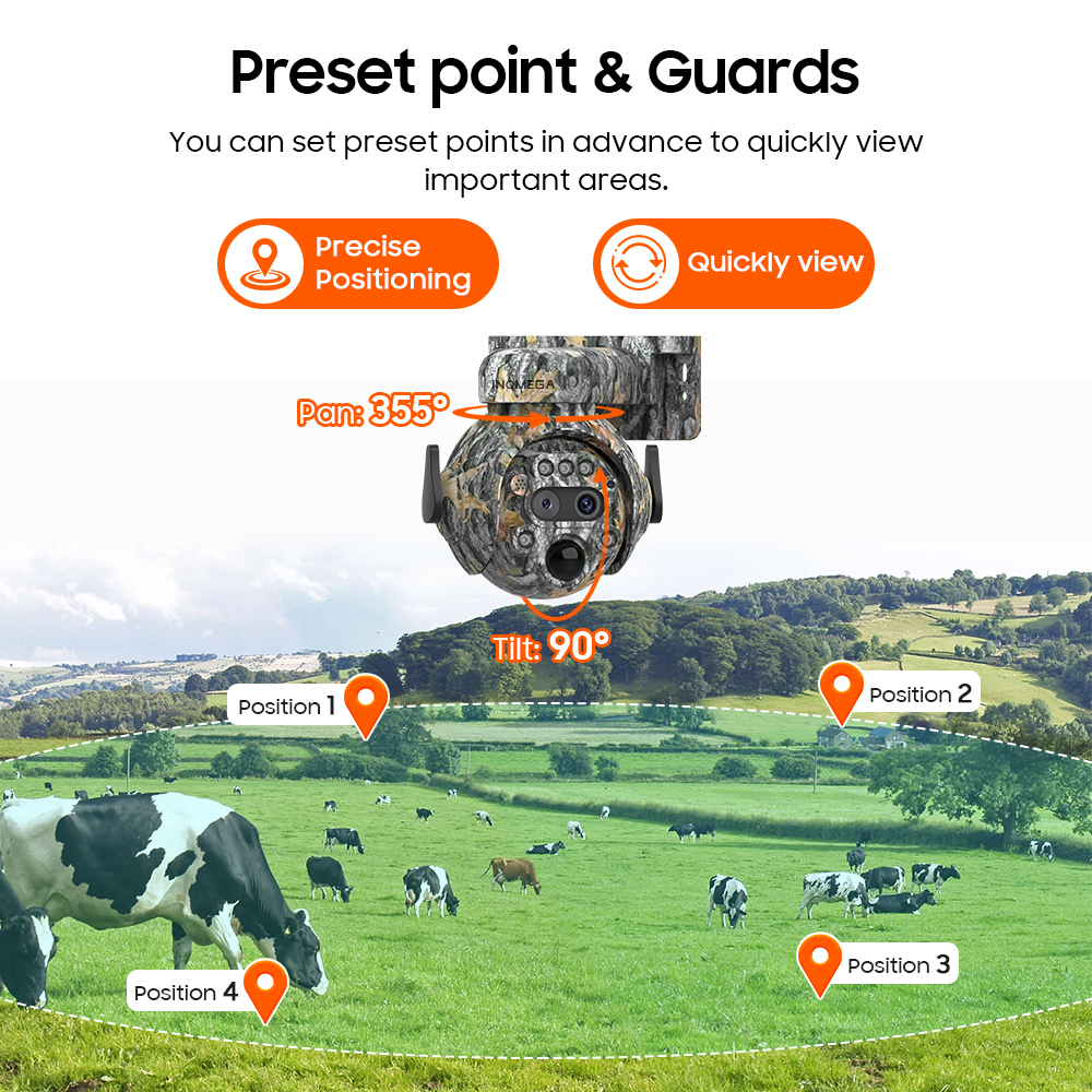 INQMEGA 8MP Solar Powered Came - Smart Home Outdoor Camera 리뷰 및 가격