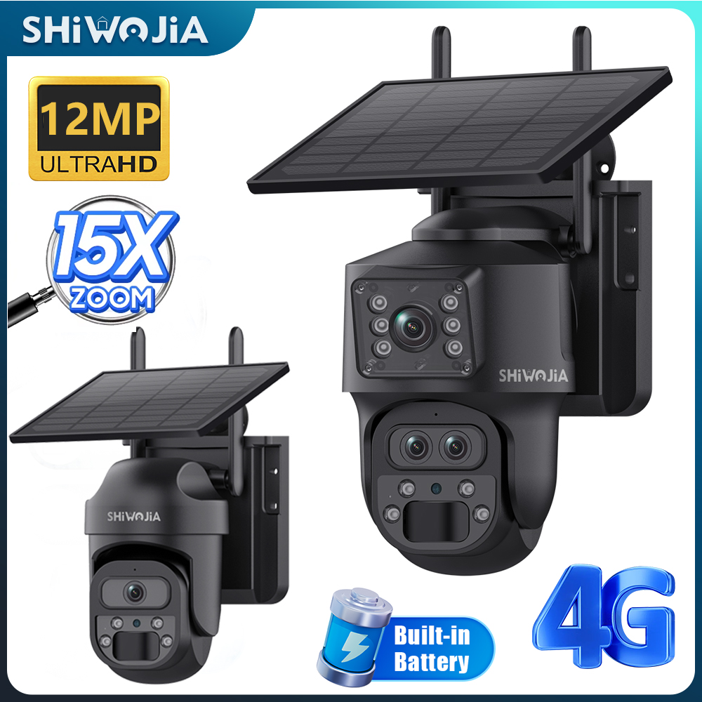 SHIWOJIA 15X ZOOM Solar Camera - Smart Home Outdoor Camera 리뷰 및 가격