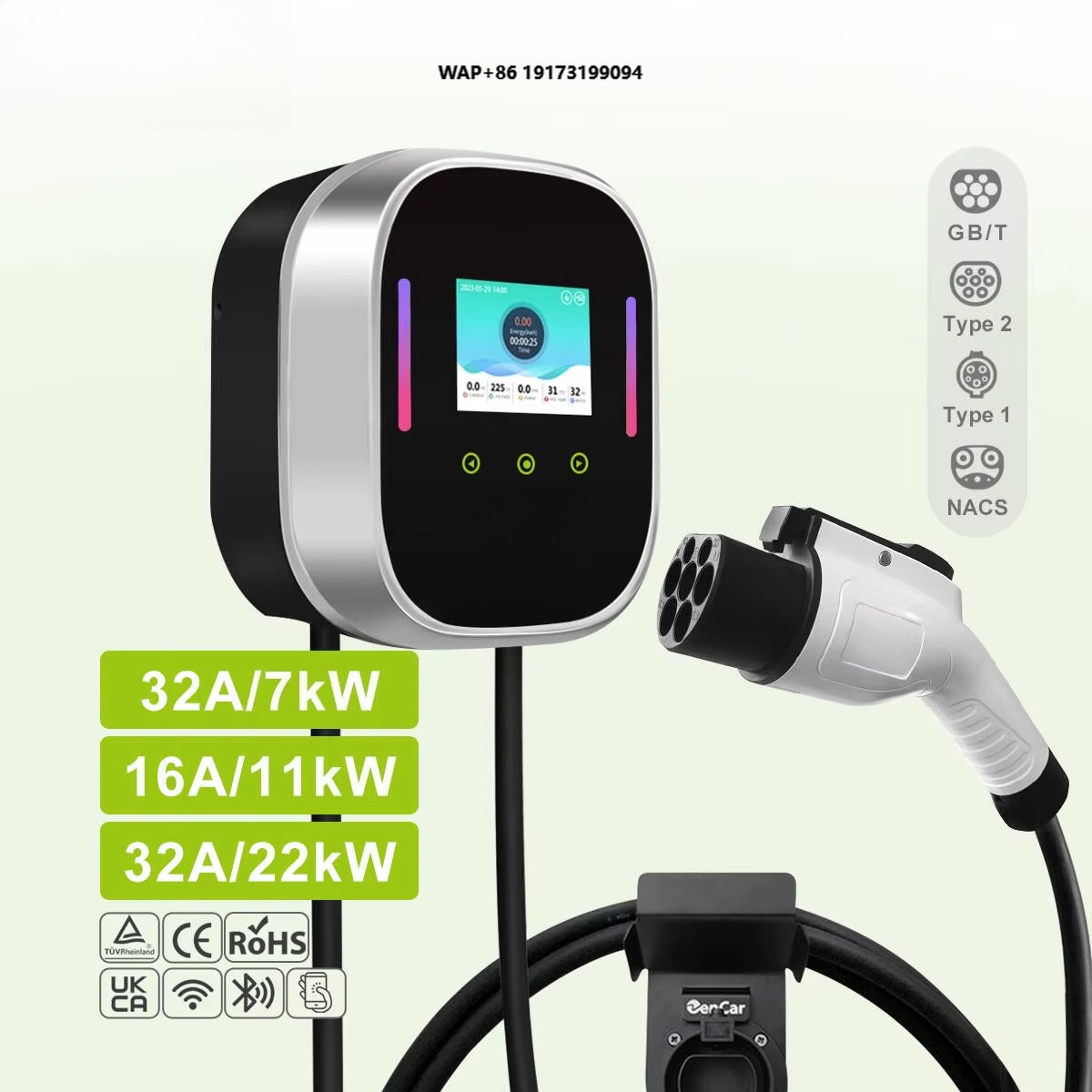 Smart EV Charger Wallbox 22kW  - Smart Home App 리뷰 및 가격