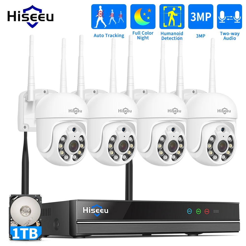 Hiseeu 5MP WiFi CCTV Camera Se - Smart Home Outdoor Camera 리뷰 및 가격