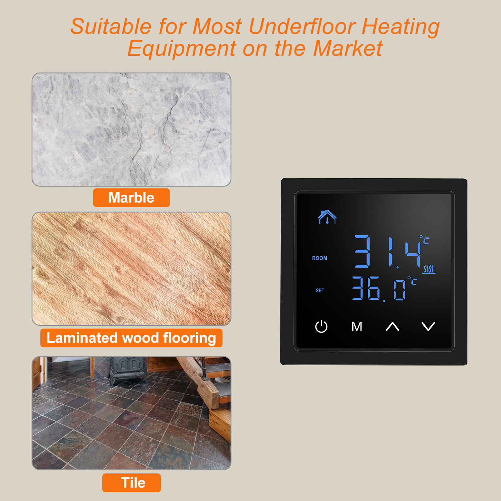 Smart Thermostat 16A Floor Hea - Smart Home Thermostat 리뷰 및 가격