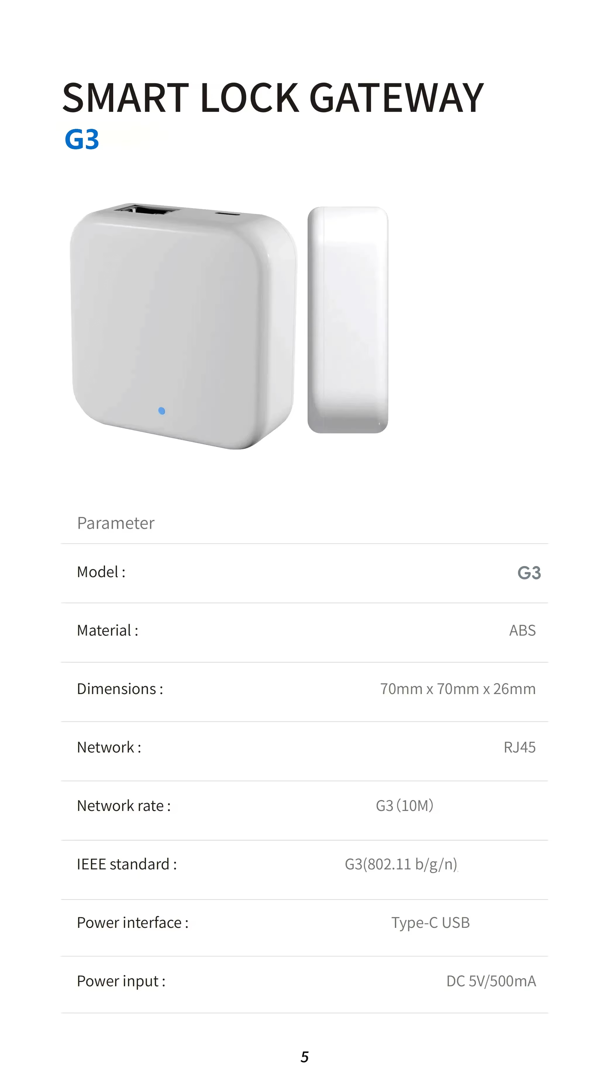 TTLOCK Gateway G2 G3 Bluetooth - Smart Home Wifi Hub 리뷰 및 가격