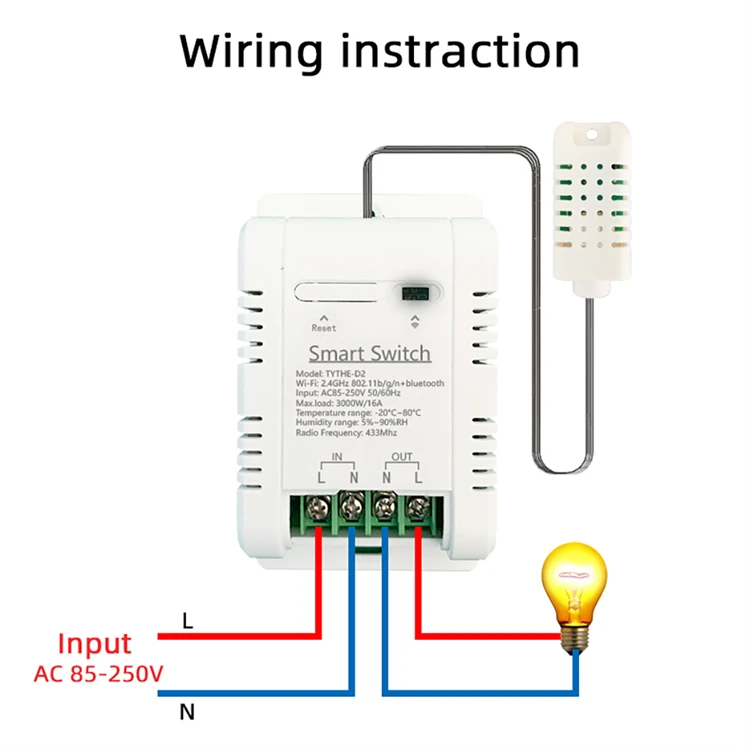 Work with Tuya 16A 3000W WiFi  - Smart Home Thermostat 리뷰 및 가격