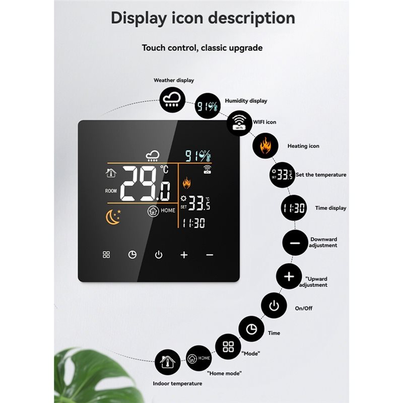 Tuya Smart Thermostat 25A Wifi - Smart Home Thermostat 리뷰 및 가격