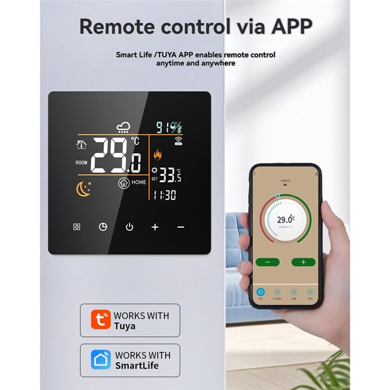 Tuya Smart Thermostat 25A Wifi - Smart Home Thermostat 리뷰 및 가격