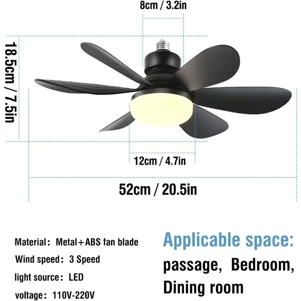 40W Ceiling Fan Lighting Dimma - Smart Home Ventilation System 리뷰 및 가격