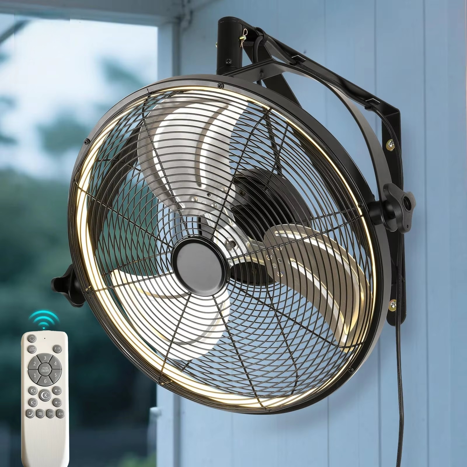 Net Cover Sealing Fan Led Ligh - Smart Home Ventilation System 리뷰 및 가격