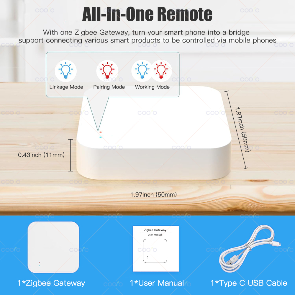 Zigbee 3.0 Gateway Hub Smart H - Smart Home Villa 리뷰 및 가격