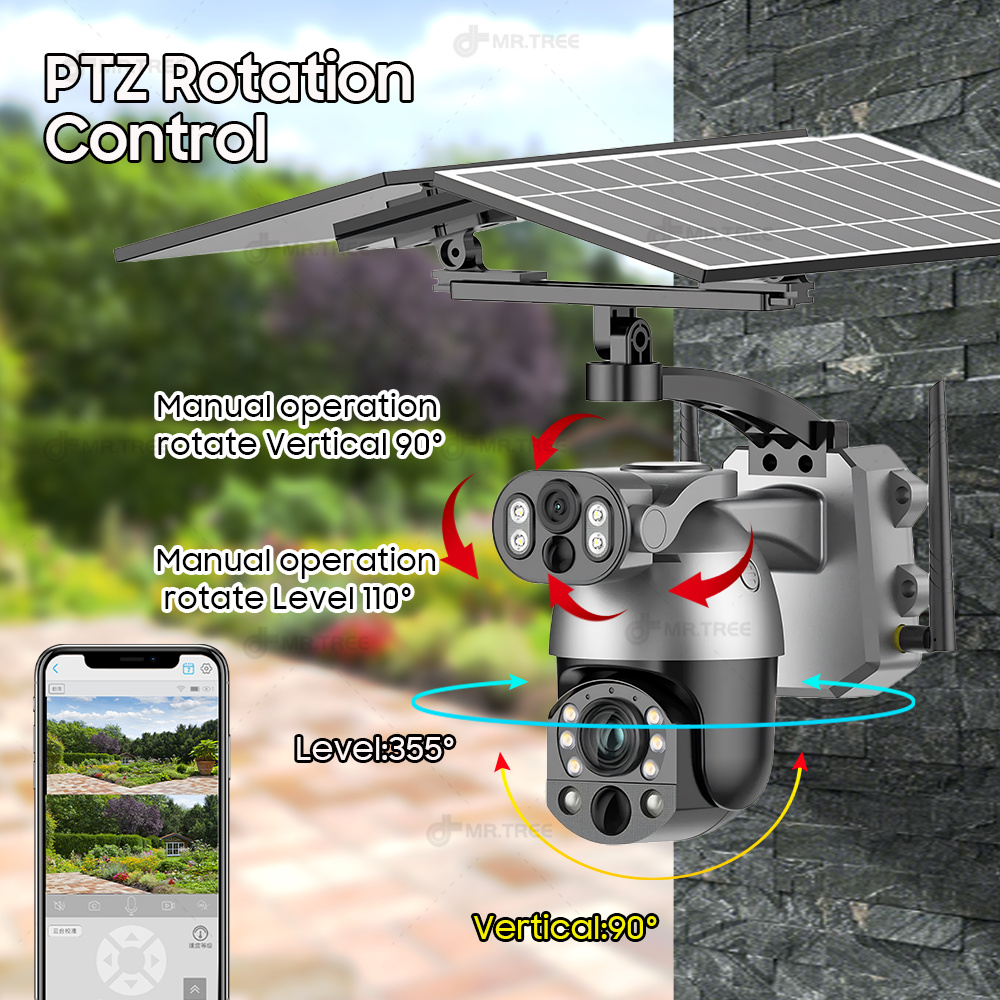 4K 50X Optical Zoom Dual Lens  - Smart Home Outdoor Camera 리뷰 및 가격