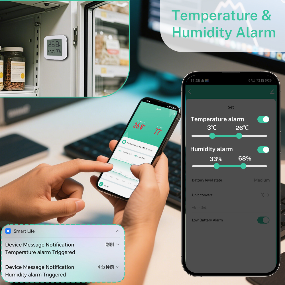 Zigbee2MQTT Tuya Temperature H - Smart Home Alexa 리뷰 및 가격