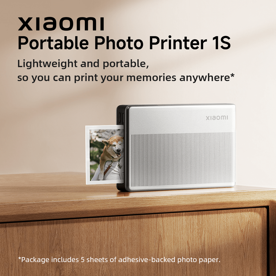 Xiaomi Portable Photo Printer  - Smart Home Png 리뷰 및 가격