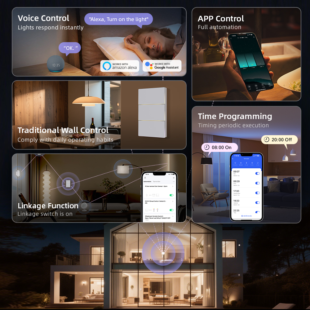 AVATTO 1/2/3/4 Gang WiFi Smart - Smart Home Yale 리뷰 및 가격