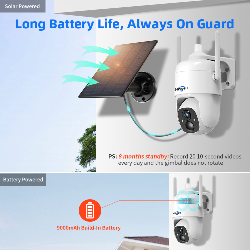 Hiseeu 3MP Cloud AI WiFi Video - Smart Home Outdoor Camera 리뷰 및 가격