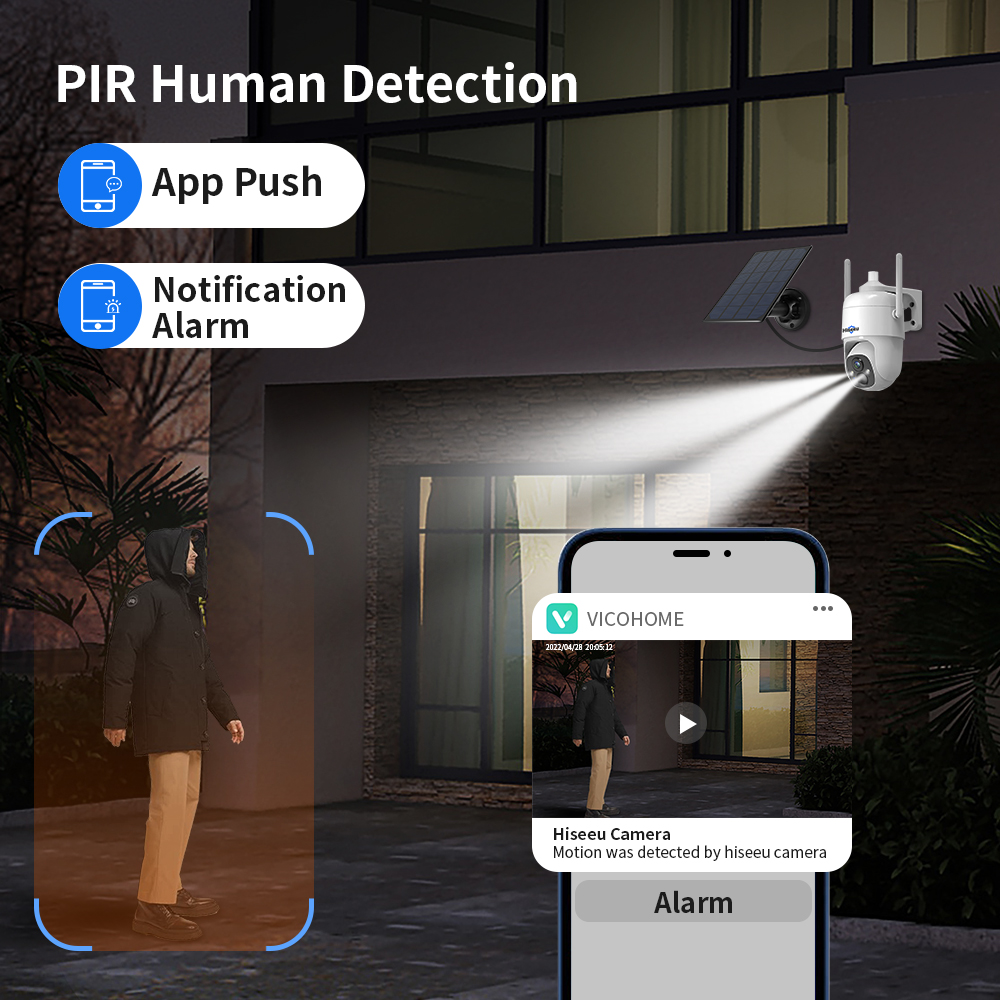 Hiseeu 3MP Cloud AI WiFi Video - Smart Home Outdoor Camera 리뷰 및 가격