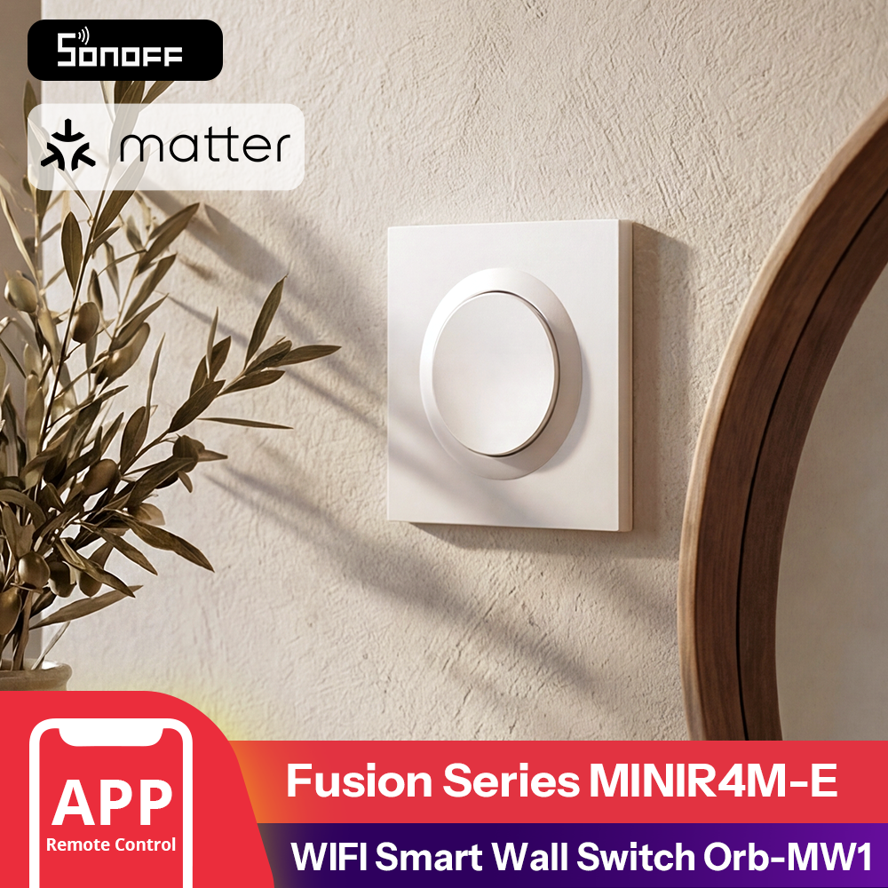 SONOFF MINIR4M-E Matter Over W - Smart Home Apple 리뷰 및 가격