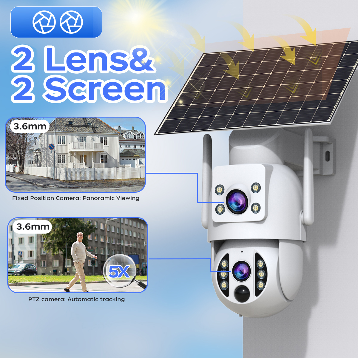 JOOAN 4K WiFi Solar Camera Dua - Smart Home Outdoor Camera 리뷰 및 가격