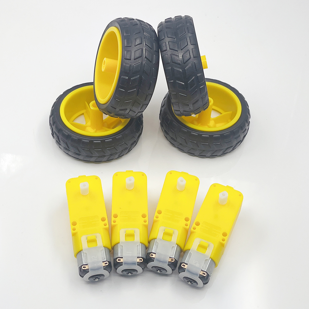 4pcs/lot Dual Shaft TT Gear Mo - Smart Home Arduino 리뷰 및 가격