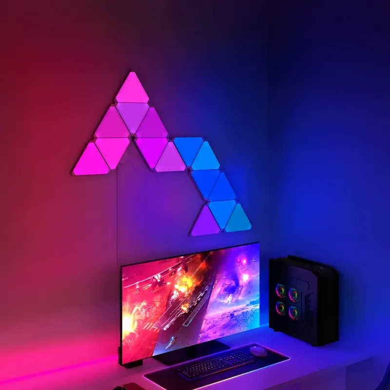 Banqcn Triangle LED Gaming Set - Smart Home Alexa 리뷰 및 가격