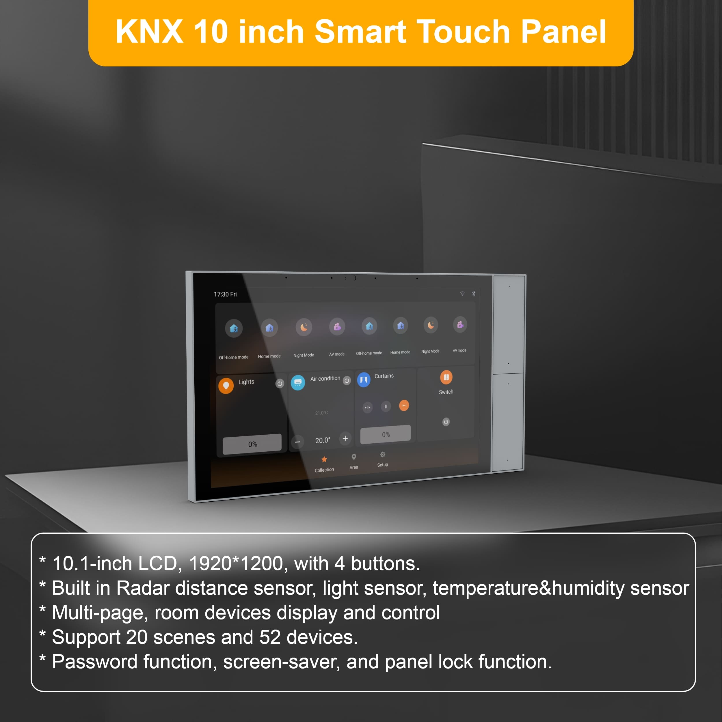 Top Quality 10 Inch KNX Touch  - Smart Home Knx 리뷰 및 가격